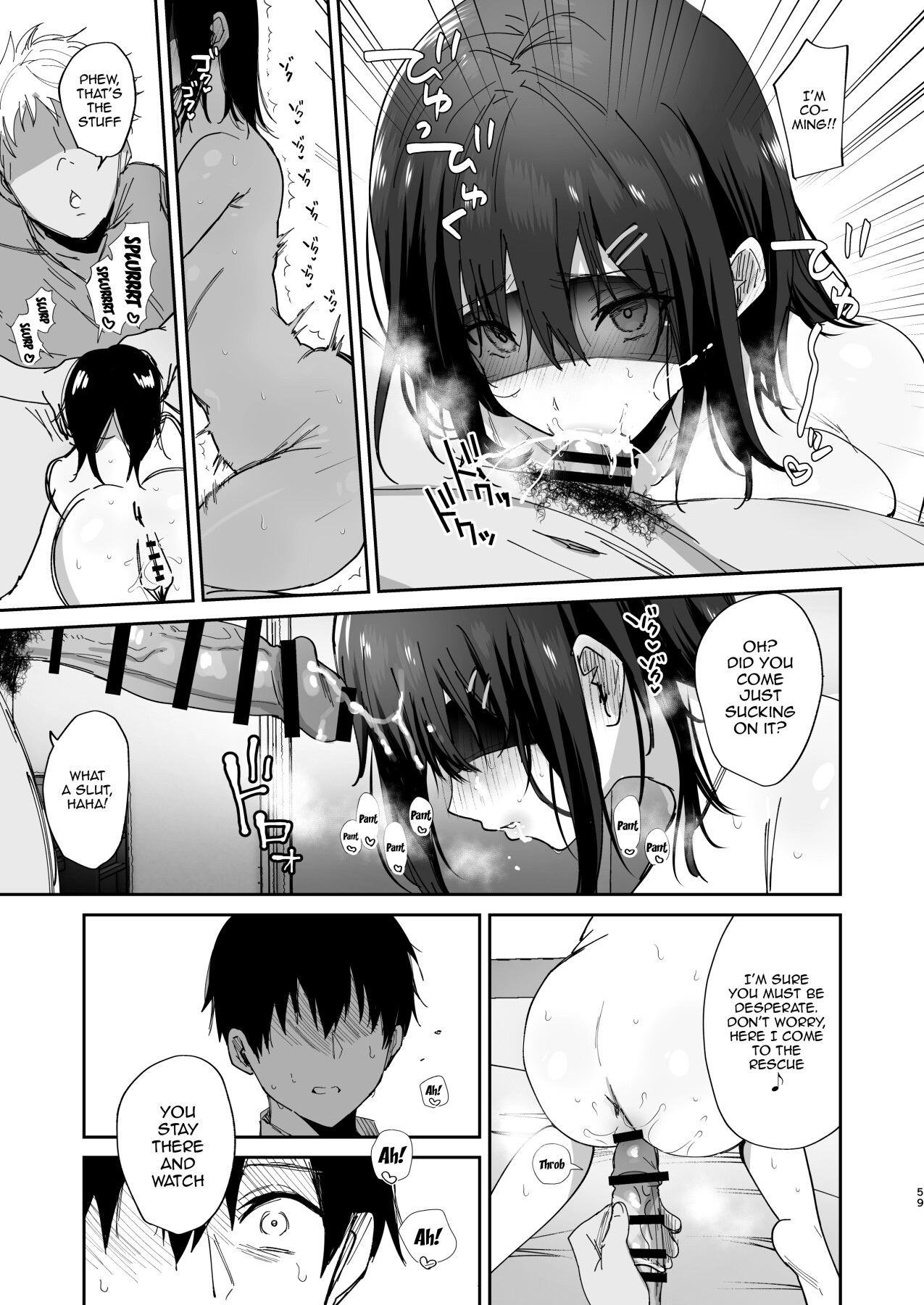 Hentai Manga Comic-My Girlfriend Was Being Raped By Her Dad Over and Over-Read-59